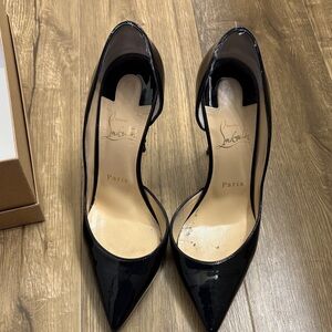 Christian Louboutin Glossy Black Heels